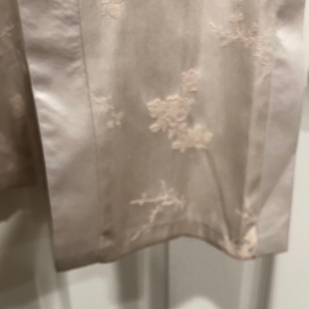 Sally USA Sleeveless Floral Satin Cheongsam Dress - Picture 12 of 17